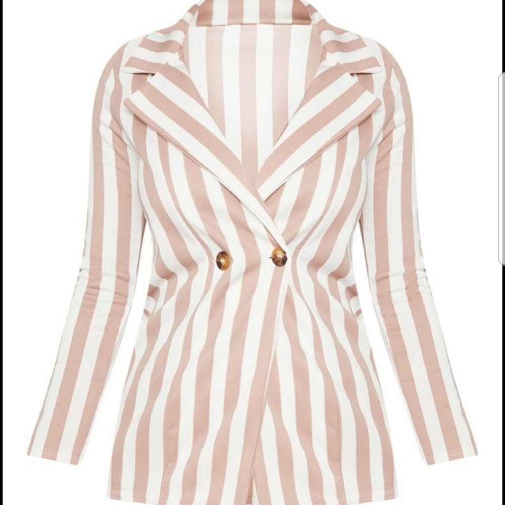 Striped blazer